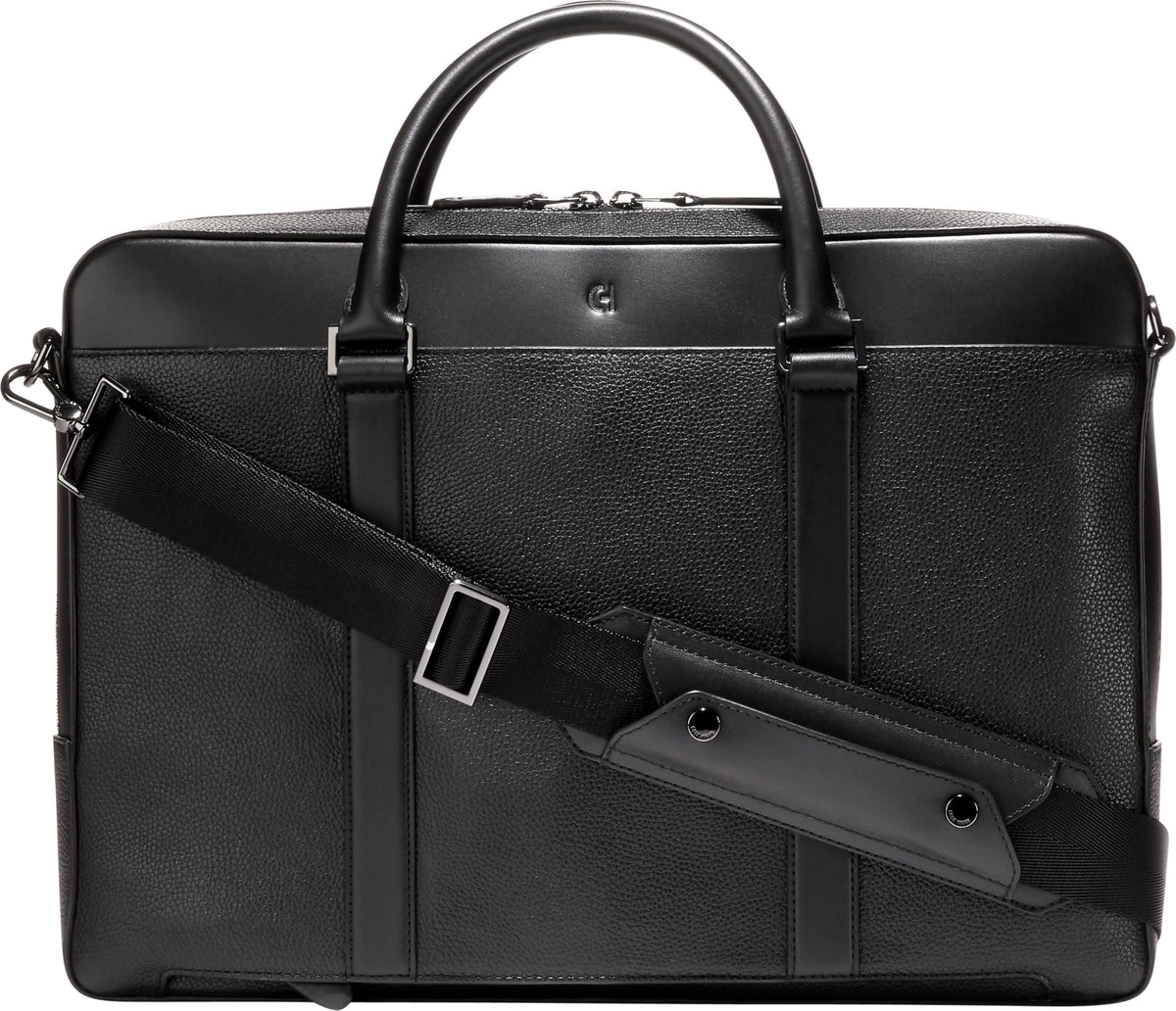 Cole Haan Men's Triboro Briefcase, Black