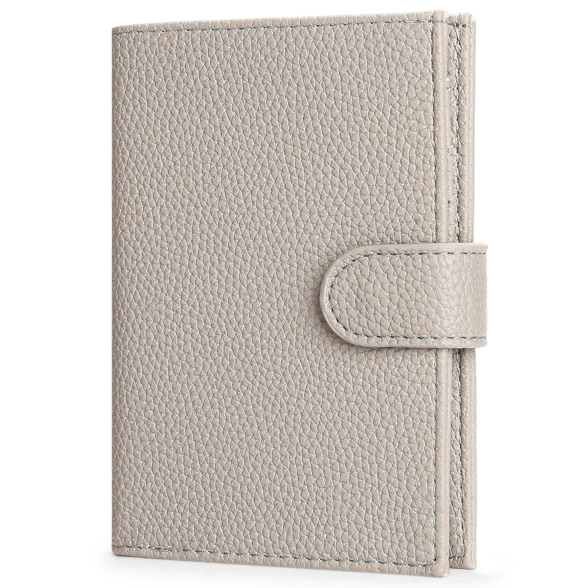 LEEXTON Passport Holder Wallet for Women,RFID Blocking Zippered Coins Pocket and Cash Slot Slim Compact Travel Wallet Passport Cover Case