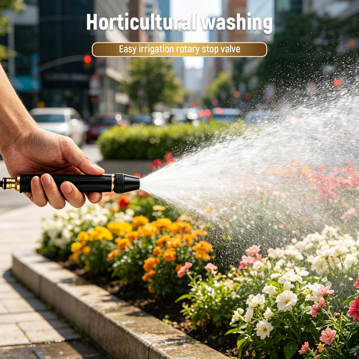 2026 New Jet Nozzle PowerWasher for Garden Hose, 2Pcs Garden Hose Nozzle High Pressure PowerfulCleaning Spray Evenly, High Pressure Hose Nozzle for Car Washing (Pacifier Interface)