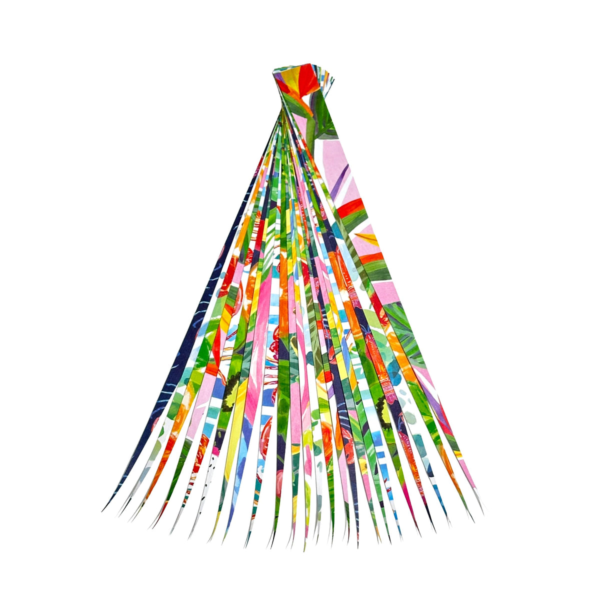 Paper Strips Multi Size Pack Includes 1", 3/4", and 1/2" Wide Triangle Shape Strips to Make Paper Beads (144-Strips-Multi)