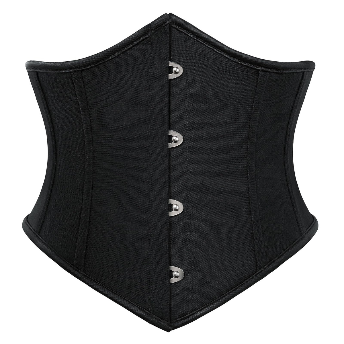 Scarlet Darkness Women Corset Belt Wide Waist Lace Up Pirate Accessories Belt Black Size 10