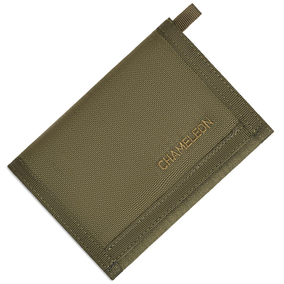 Chameleon Trifold Men Nylon Wallet - Military Tactical Mens Wallets- ID Card Holder - Canvas Thin Front Pocket Travel Wallet -Coin Zipper Pocket
