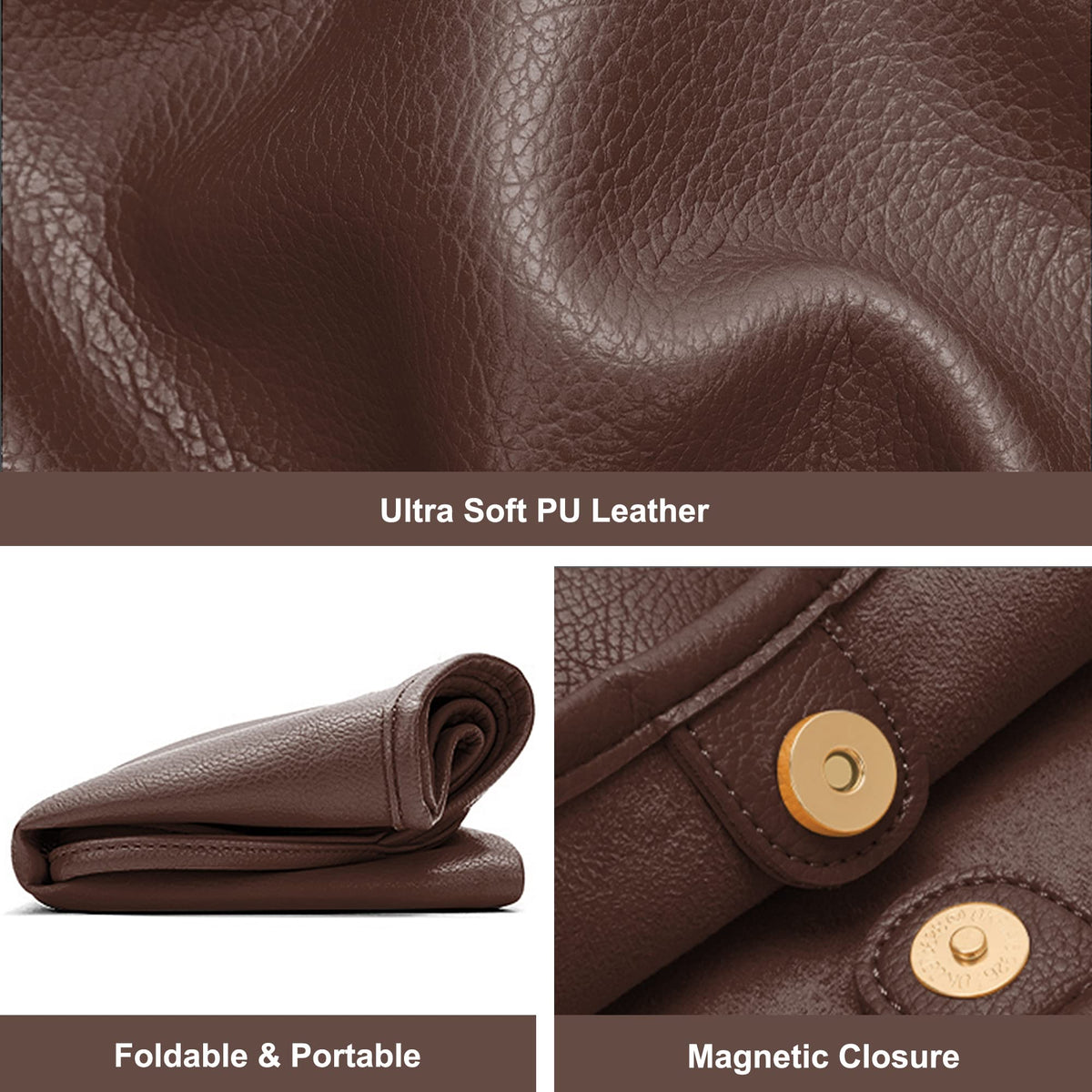 Montana West Hobo Bags for Women Designer Top Handle Purses Soft Ladies PU Leather Shoulder Handbag Set MWC2-111CF