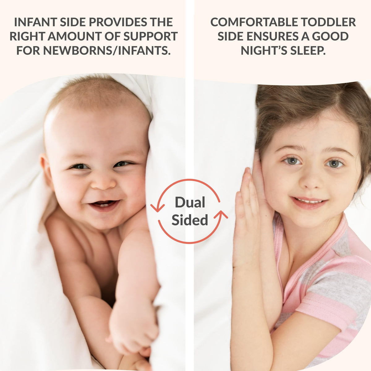 Dream On Me Meadow Firm Fiber Crib & Toddler Mattress – Willow Green, Waterproof Vinyl Cover, GREENGUARD Gold & BSA Certified, Made in USA, Fits Full Size Cribs & Toddler Beds