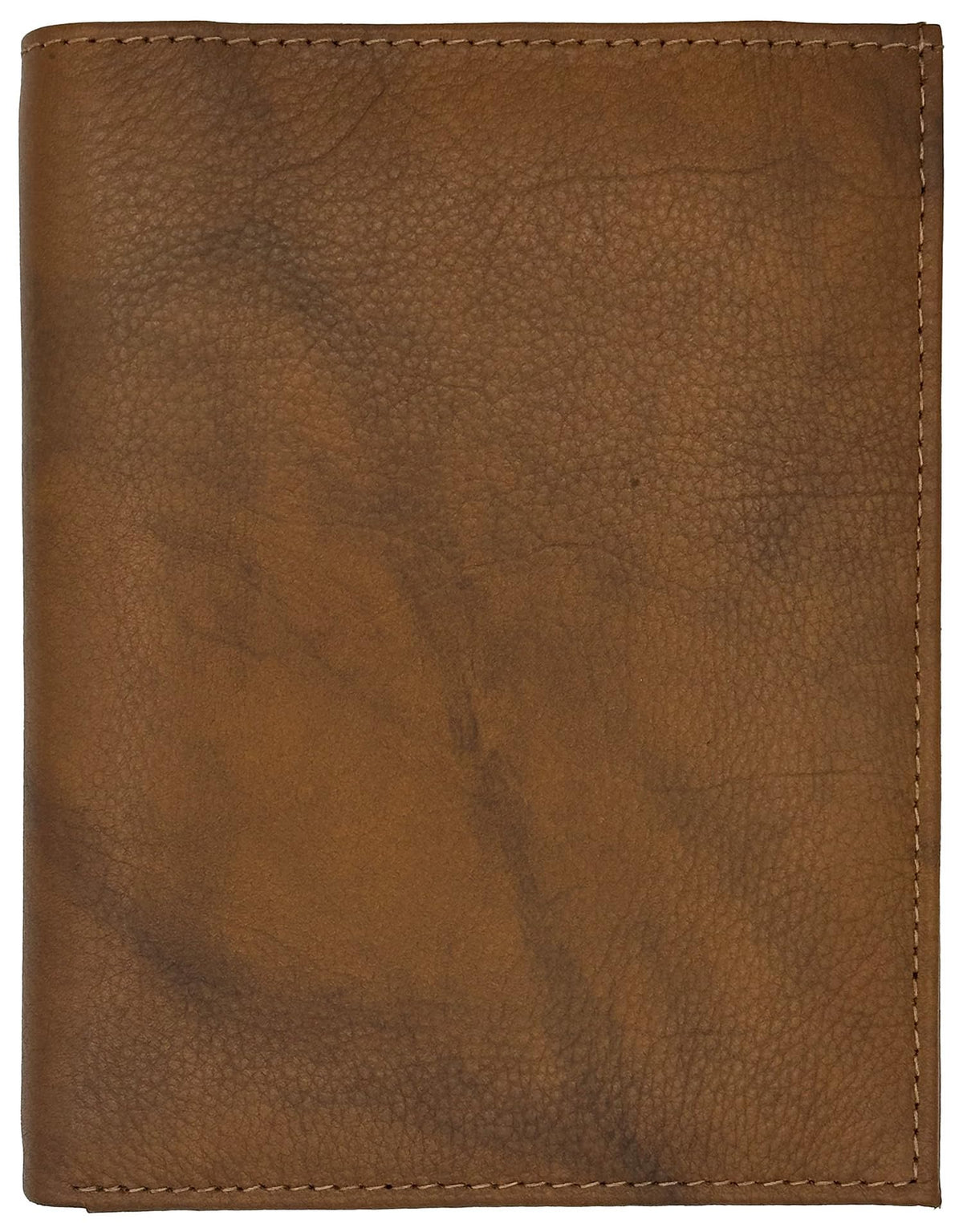 Antique Saddle RFID Genuine Leather Passport Wallet