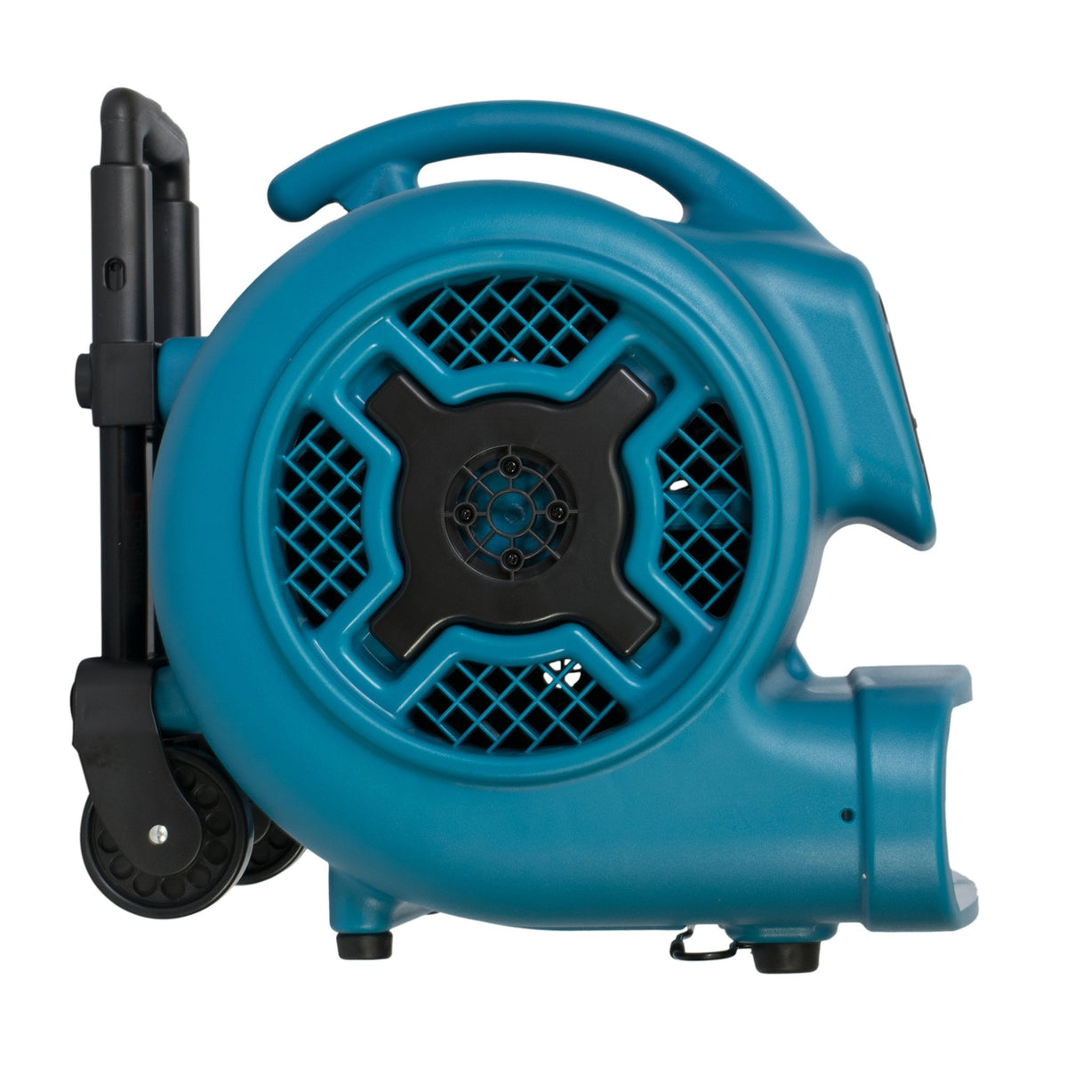 XPOWER X-830H Pro 1 HP 3600 CFM Centrifugal Air Mover, Carpet Dryer, Floor Fan, Blower, Telescopic Handle and Wheels, for Water Damage Restoration, Janitorial, Plumbing, Home Use
