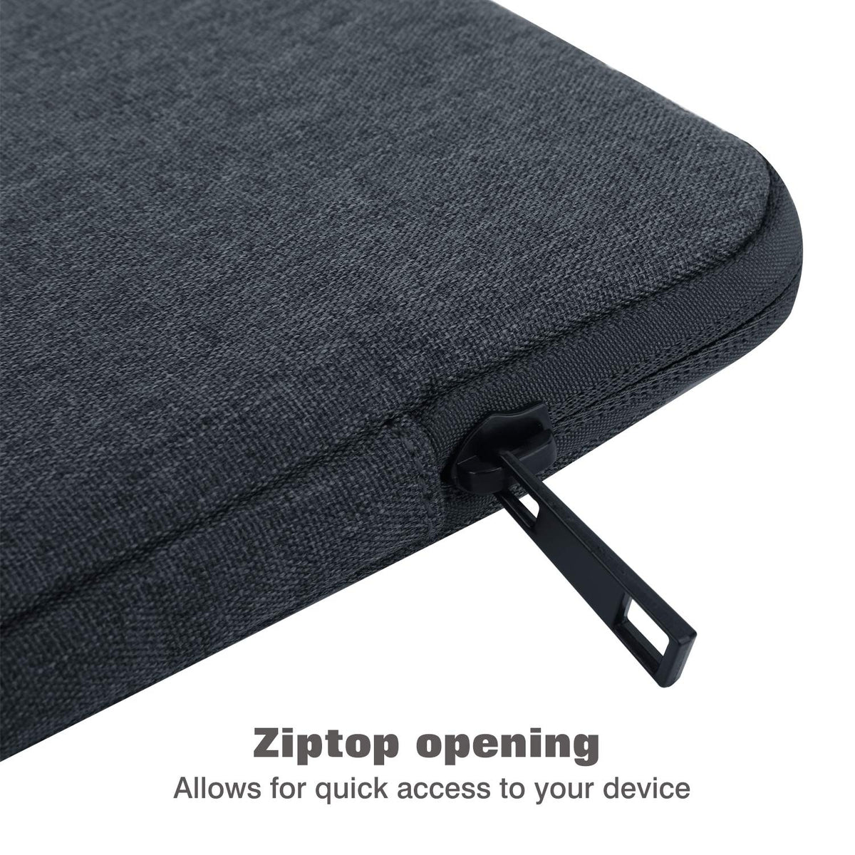 MoKo 9-11 Inch Tablet Sleeve Bag Carrying Case Fits New 11inch iPad Air M4, iPad A16 2025, iPad Pro 11 M4, Air 5/4/3, iPad 10/9/8th Gen, Tab S8/S9 11", Tablet Carrying Case, Space Gray