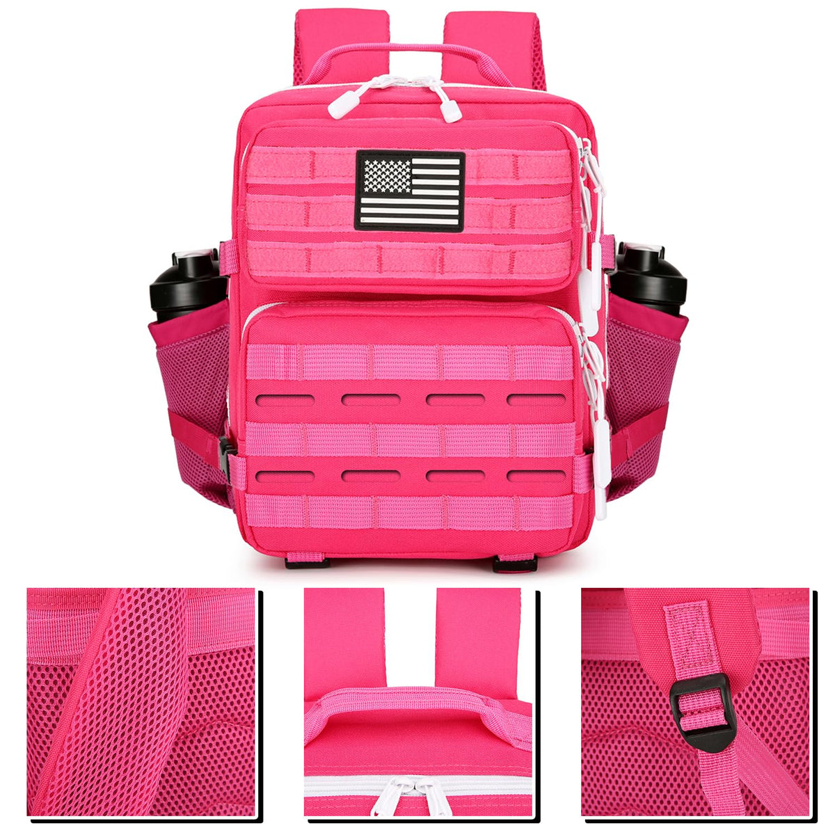 HongXingHai 9L Mini Tactical Backpack for Men and Women Tactical Backpack Small for Hiking Small Tactical Bag Fitness Pack