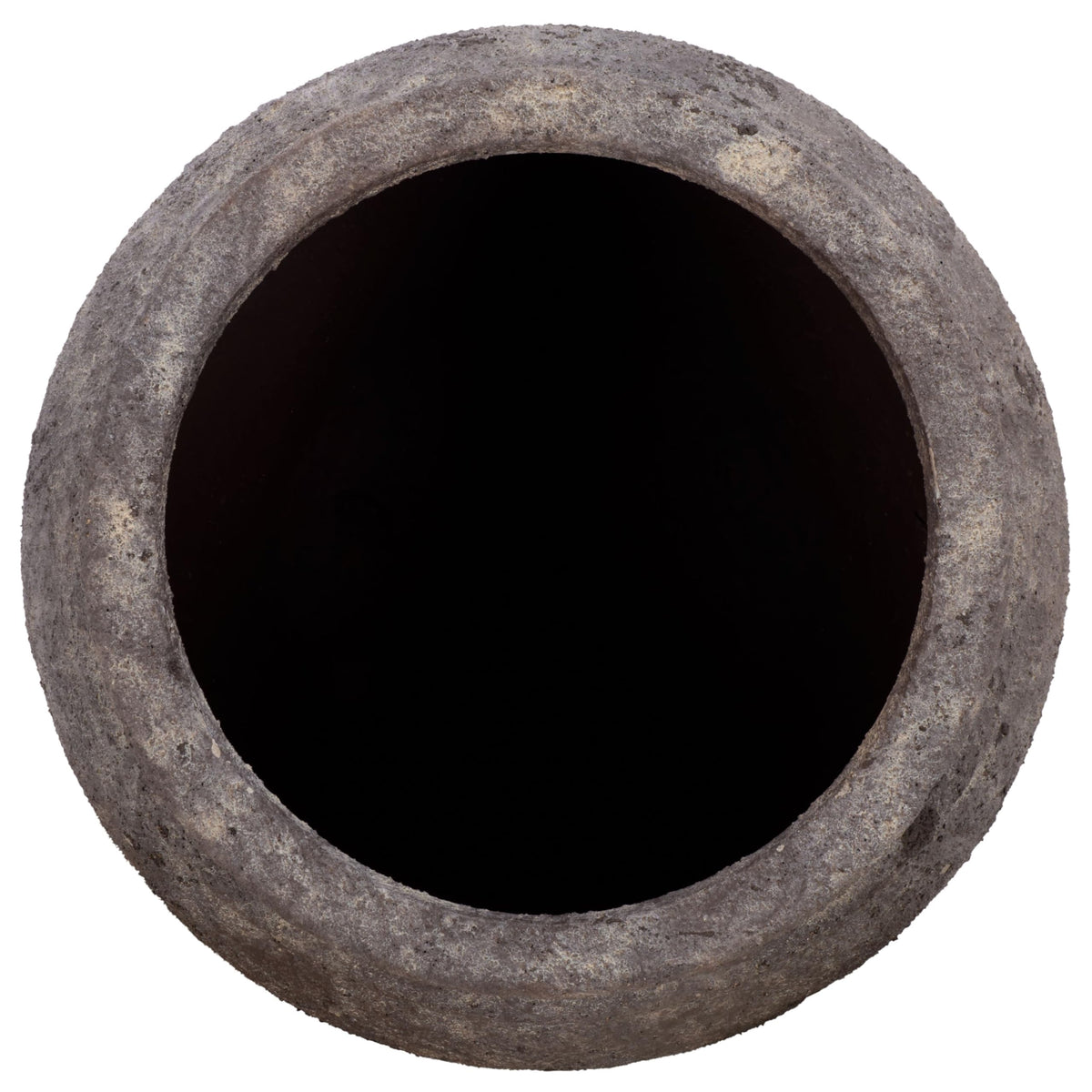 SAFAVIEH Outdoor - Ramsey Planter Pot with Drainage - Antique Brown Ficonstone Cement - Weather Resistant - Ideal for Patio, Garden, Backyard, 14.2" Wx 14.2" D x 13" H (PAT1553A)