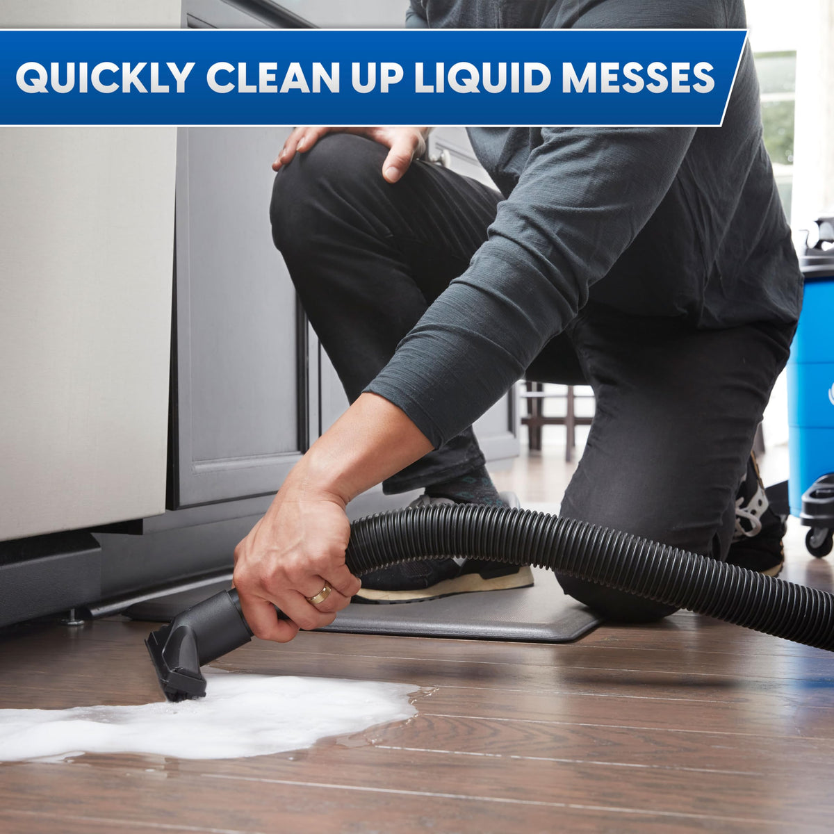 Vacmaster Blue Edition 8-Gallon* 4 Peak HP Wet/Dry Vacuum– VOC809PF