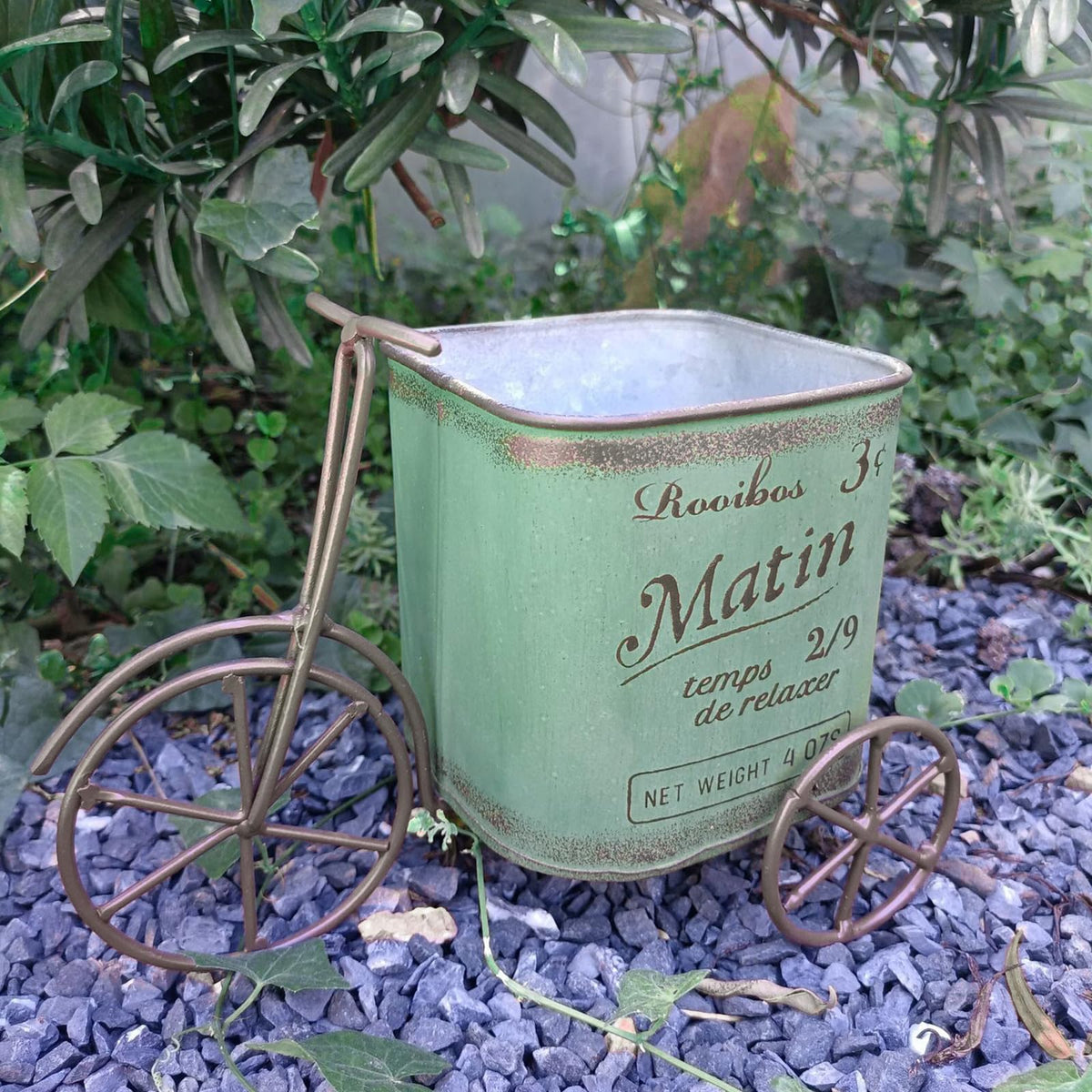 Decours Portable Garden Cart Mobile Plant Stand Stylish Rolling Storage Rack for Pots and Decoration Balconies Flowers Holder Outdoor Flowers Holder