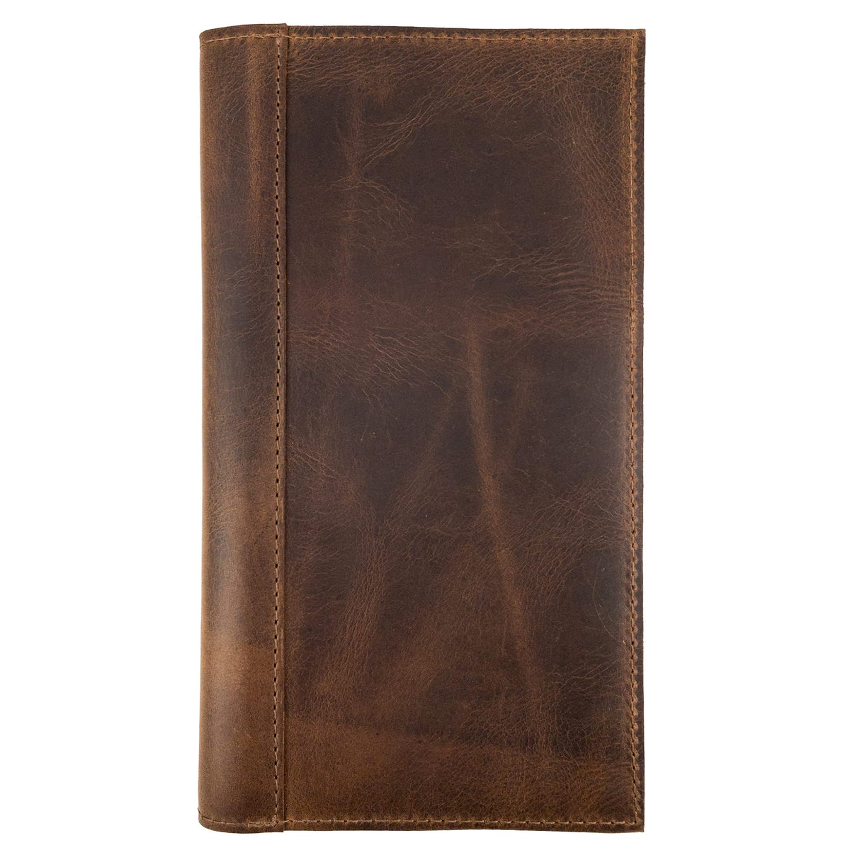Hide & Drink, Fancy Check Presenter Handmade from Full Grain Leather, Bill Holder for Waiter/Waitress, Restaurant & Cafe Accessories :: Bourbon Brown