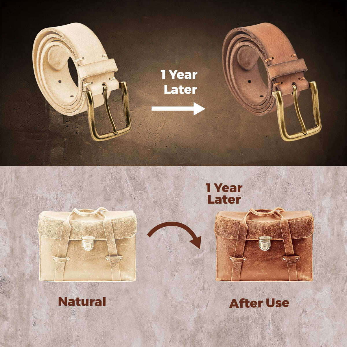 European Leather Works 11-12 oz. (4-4.8mm) Vegetable Tanned Leather Belt Blanks/Straps Size: 1-1/4"x60" (3.2x152.4cm) Full Grain Cowhide Tooling, Crafting, Knife Sheath, Furniture