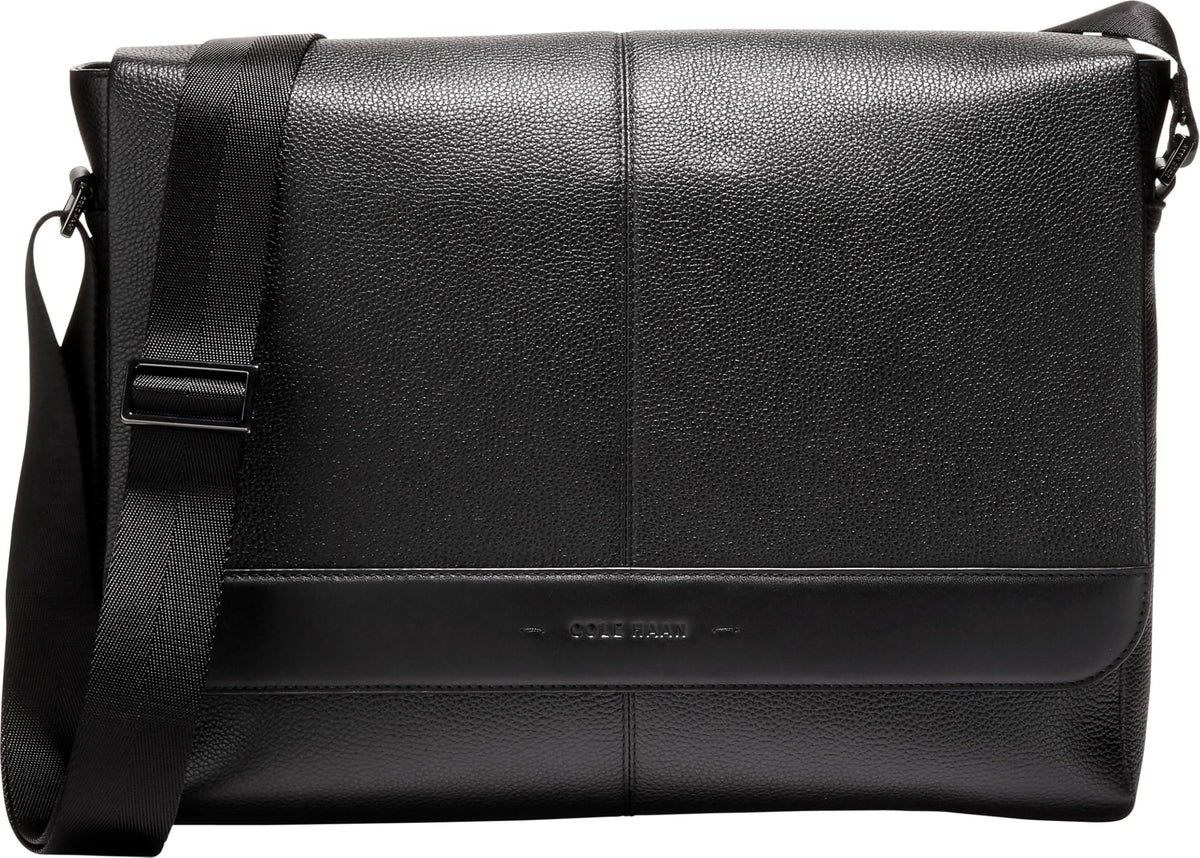 Cole Haan Men's Triboro Messenger, Black