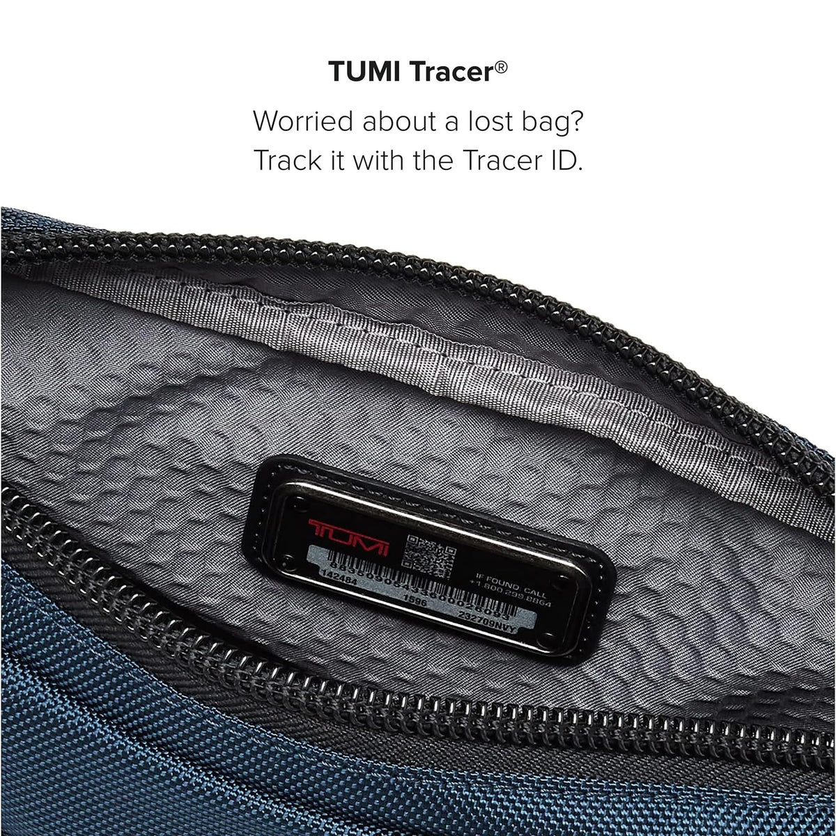 TUMI - Alpha Bravo Search Backpack - Laptop Backpack for Men & Women - Backpack for Work & Travel - 17.0" X 14.0" X 8.3" - Black Leather