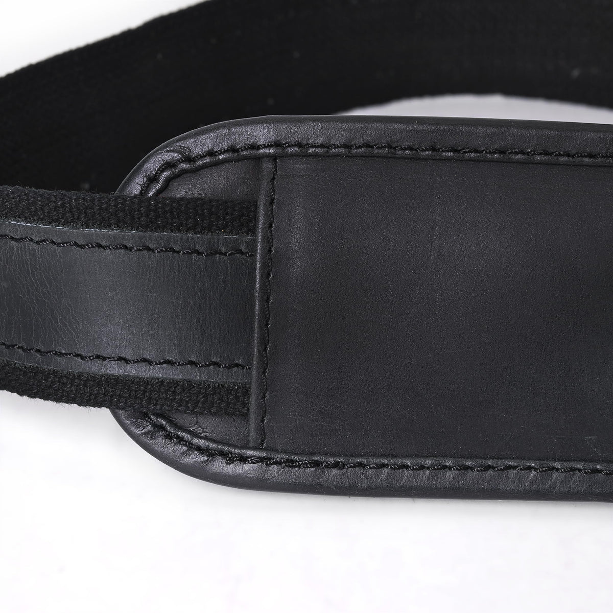 Autentico Premium Tan Leather Travel Bag Strap Adjustable Replacement Shoulder Strap Extra Wide Padded Design for Weekenders, Carry-Ons, Duffels Genuine Leather Comfort (Black)