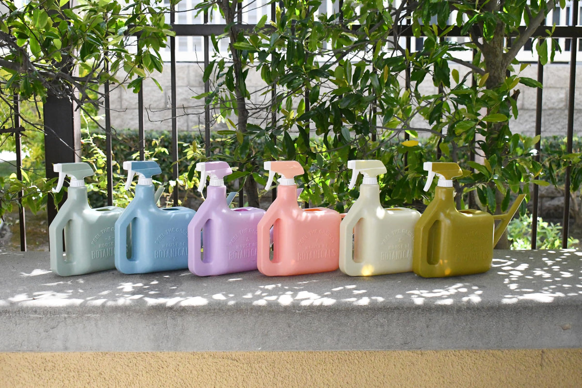 PETAL & FLOW Spray Sprinkler 2-in-1 Watering Can & Plant Mister Spray Bottle for Indoor & Outdoor Plants, 0.4 Gal (1.6L) (Olive)