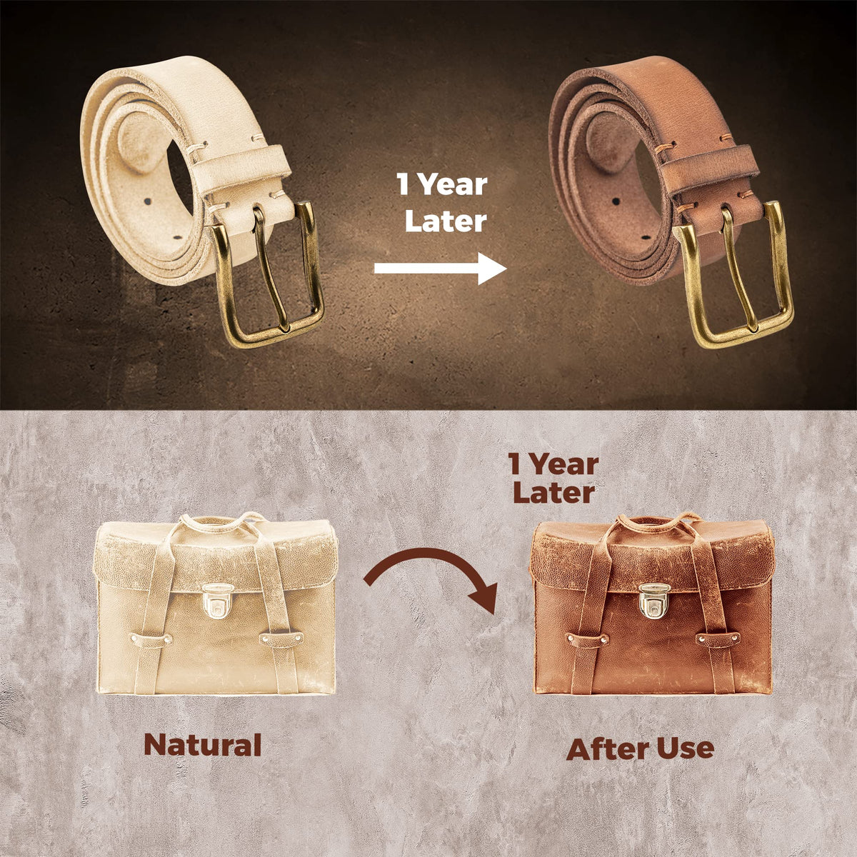 ELW 9-10 oz. (3.6-4 mm) Size: 2"x50" Vegetable Tanned Cowhide Full Grain Import Tooling Leather Belt Blanks, Straps/Strip for DIY & Craft, Harness, Holsters