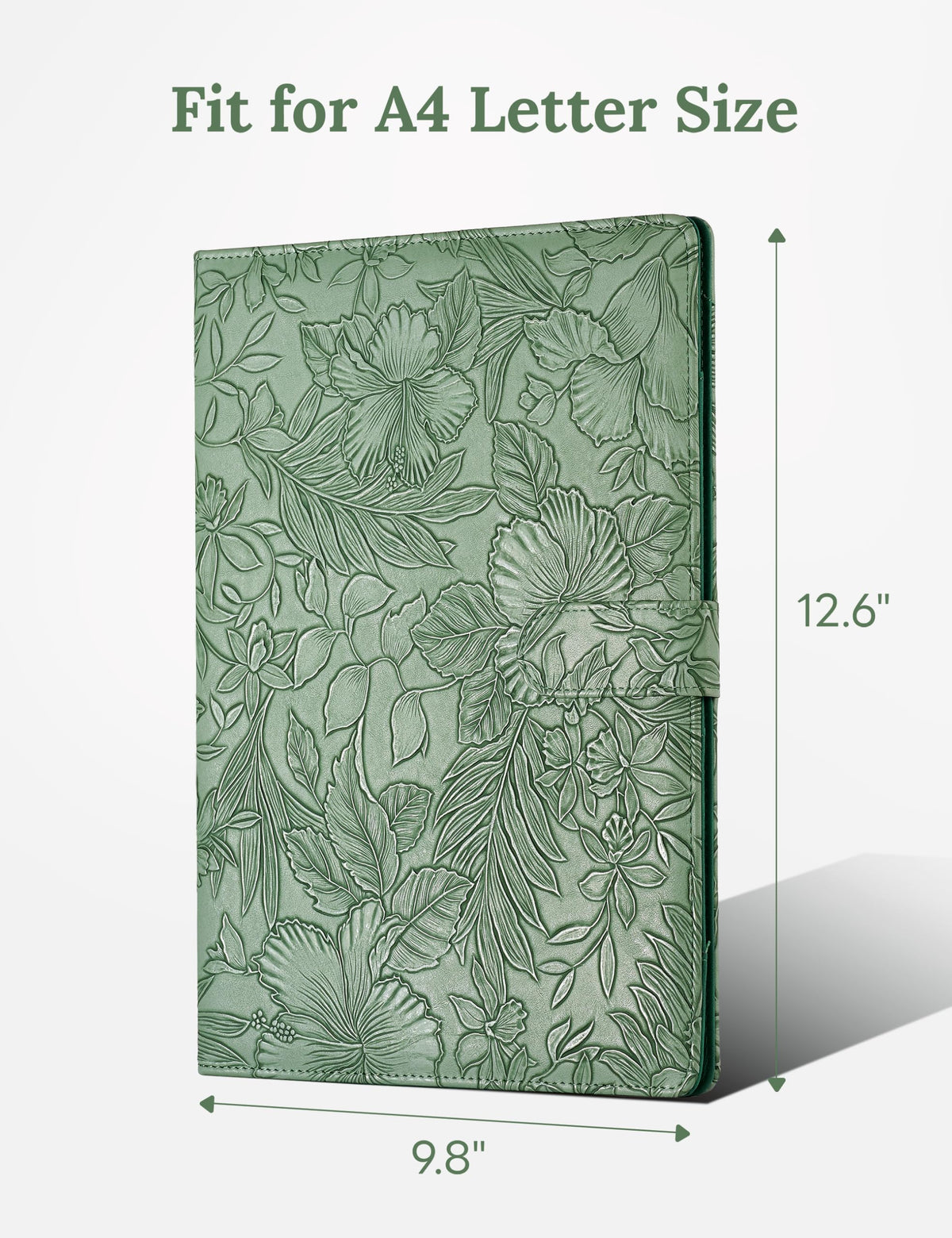 Clipboard Folder Padfolio, Mymazn Writing Portfolio Faux Leather Clipboards with Cover for Legal Pad Holder Letter Size A4 8.5 x 11 for Business Conference Notepad Clip Boards