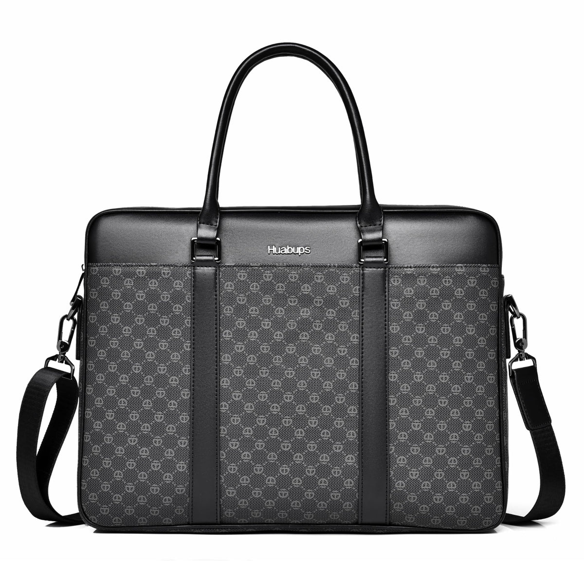 FSD. WG Business Bag Leather Messenger Bag Water Resistant Business Travel Briefcase Handbag Briefcase for Men