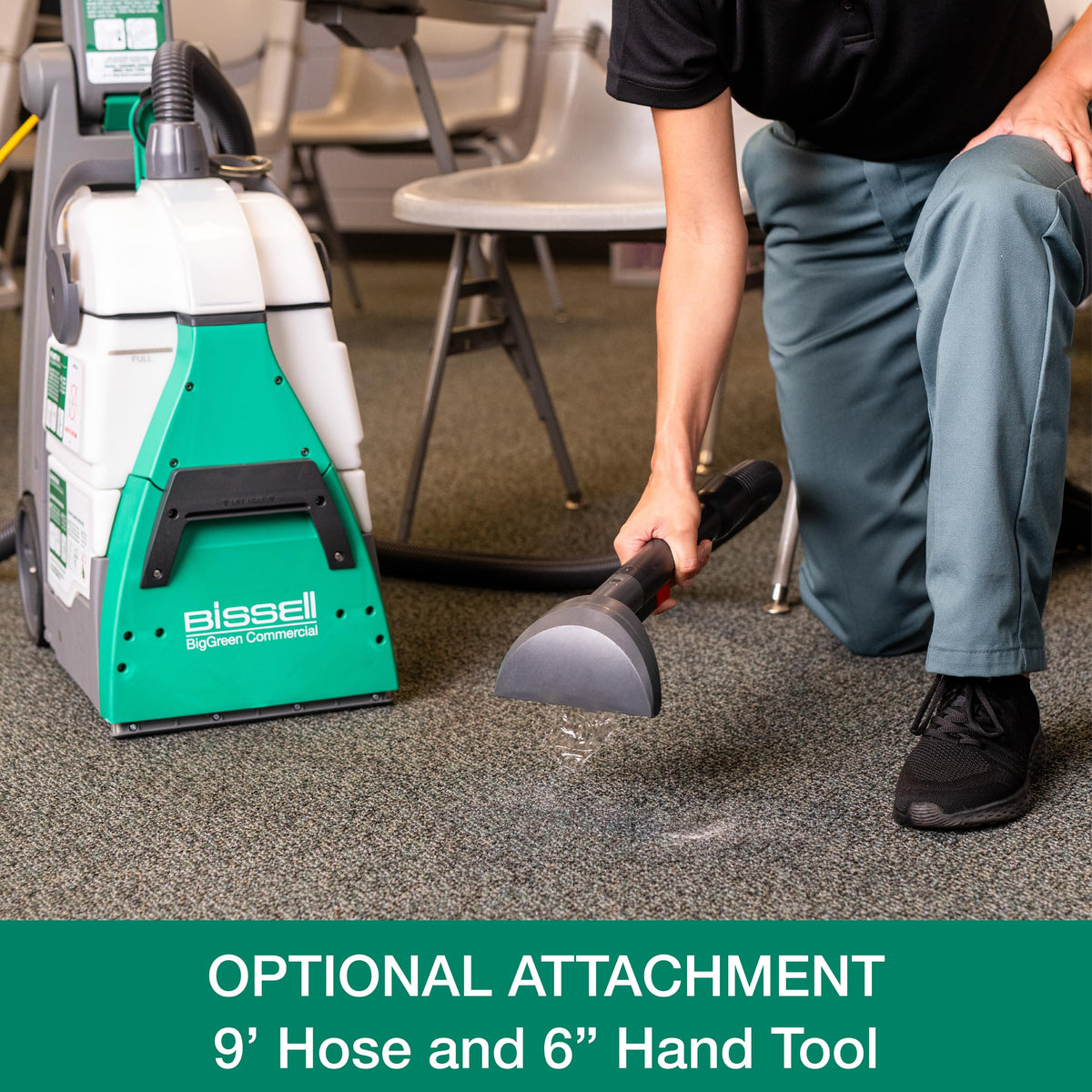 Bissell Commercial Bissell BigGreen Commercial BG10 Deep Cleaning 2 Motor Extractor Machine