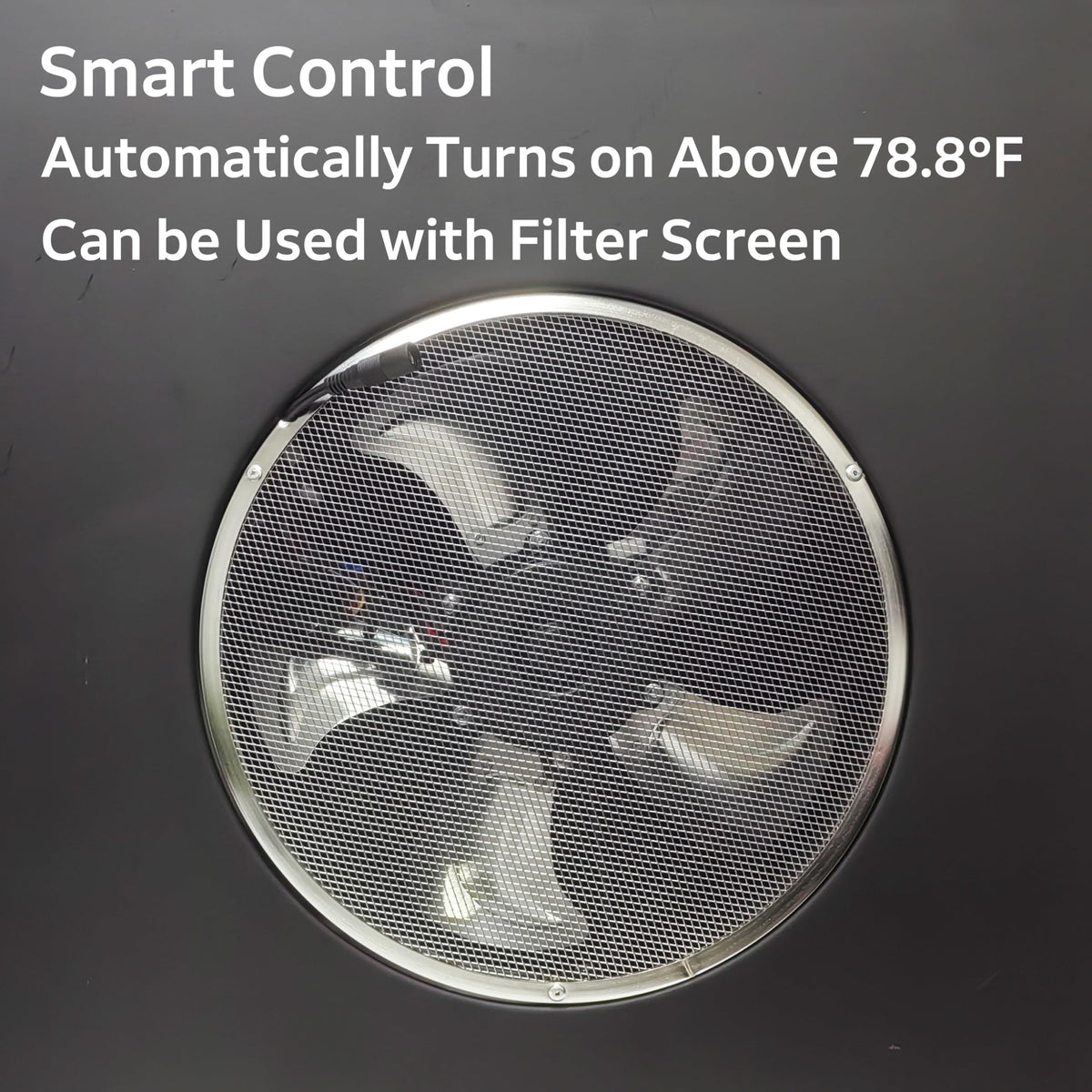 Solar Attic Fan, Solar Powered Roof Exhaust Fan 35-Watt with 110V Smart Adapter, 1600 CFM, Cools Up to 2500 Sq.Ft, 12 Inch Low Noise & Weatherproof, Ventilation for Home, Greenhouse, Garage, Workshop