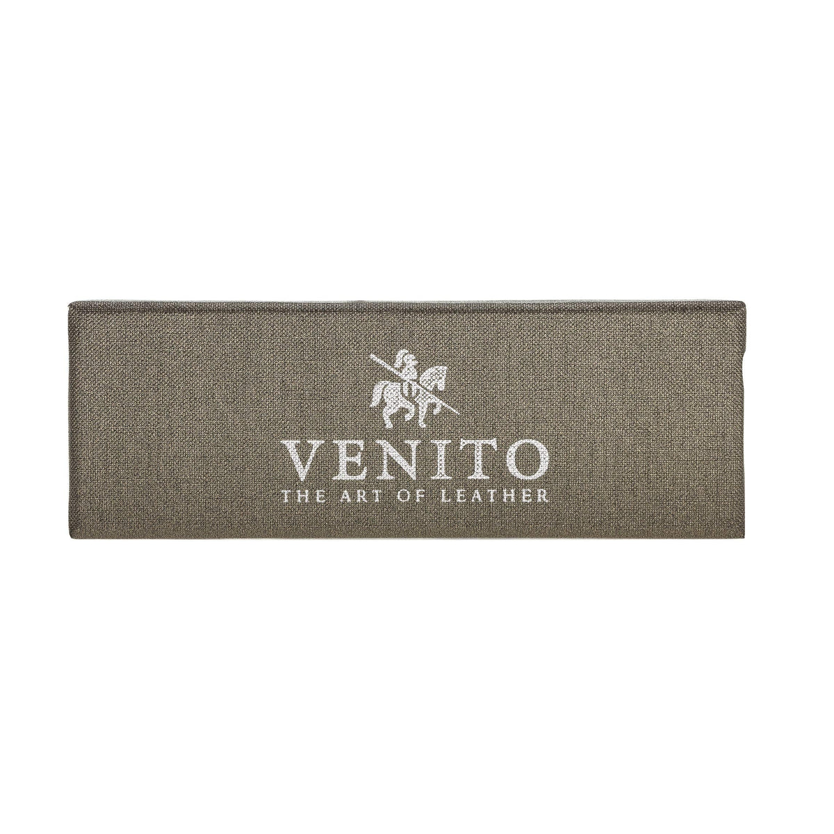 Venito Sarno for Apple Watch Band 41mm 40mm 38mm Handmade Premium Leather Watch Band Compatible with iWatch Series 10 9 8 7 6 5 4 3 2 1 SE (Antique Brown w/Silver Stainless Steel Hardware)