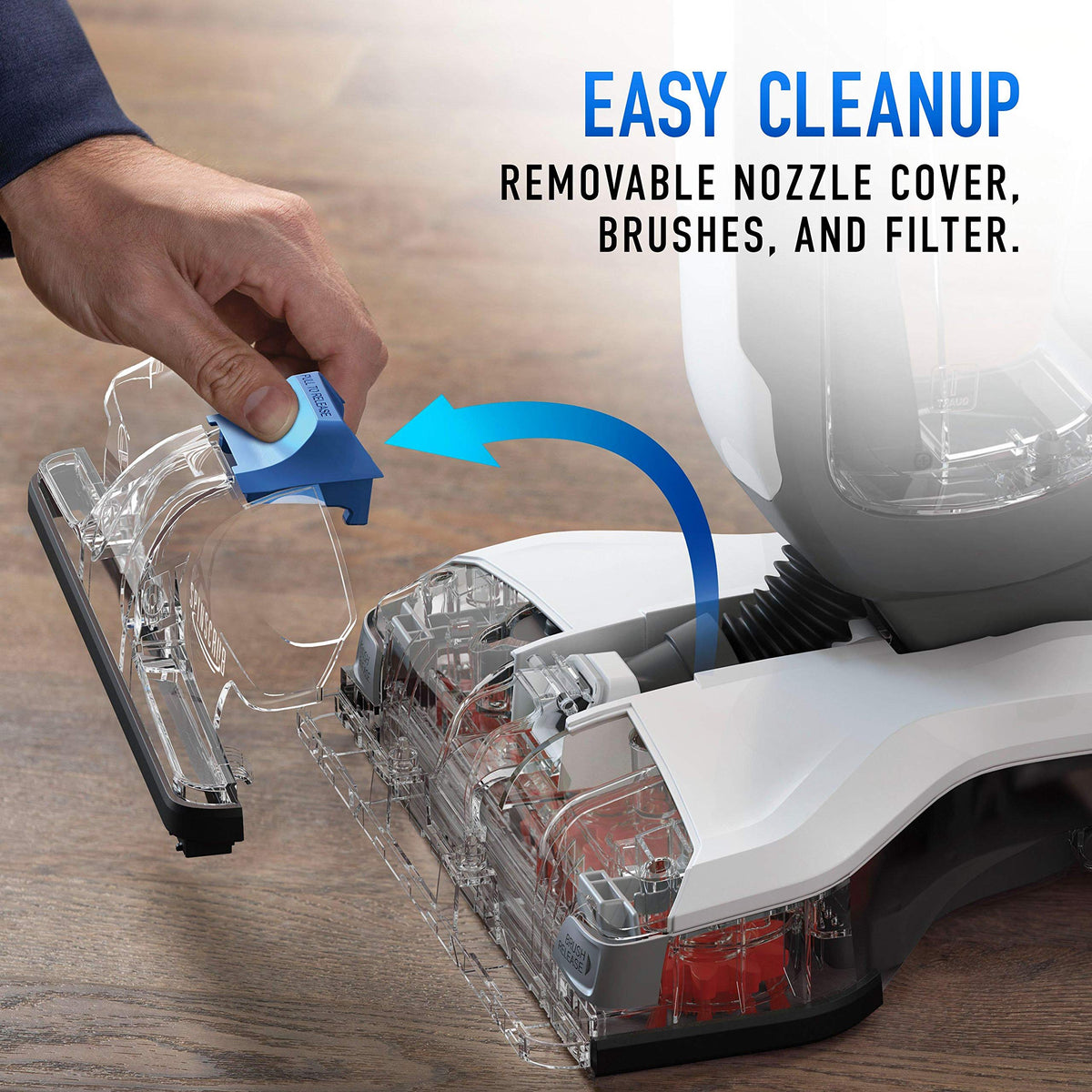 Hoover PowerDash Pet Hard Floor Cleaner Machine, Lightweight Floor Cleaning Machine, Floor Scrubber with Spin Scrub Brushes, Fast Drying System, Ideal for Hardwood, Vinyl, Tile, Laminate and More