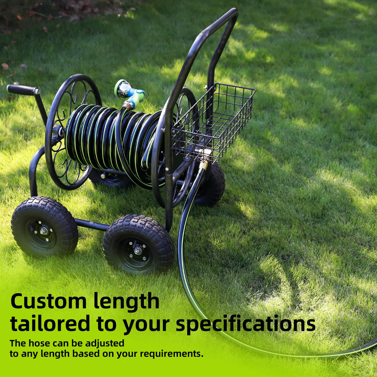 Worth Leader Short Garden Hose 3/4 in. x 2 ft. - Heavy Duty Lightweight PVC Water Hose - Flexible, No Kink, Leakproof, Male to Female Fittings - 200PSI Work & 500PSI Burst, for Lawn & Commercial Use
