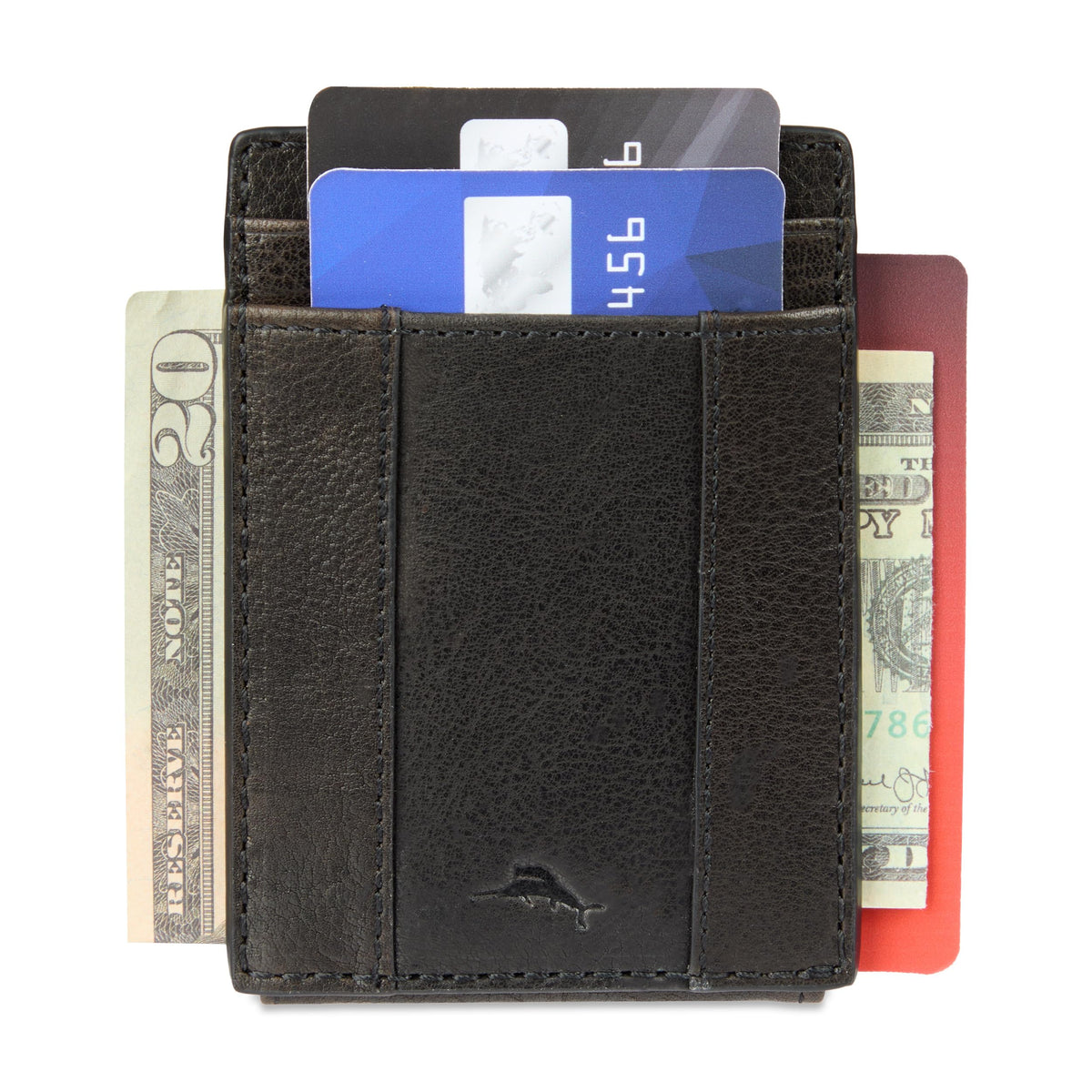 Tommy Bahama Men's Two Tone Magnetic Front Pocket Wallet