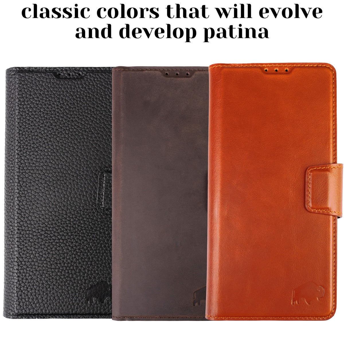 BLACKBROOK for Samsung S26 Ultra Wallet Case, Full Grain Leather, Carter Detachable 2-in-1 Set, Designed for MagSafe and Wireless Charging, RFID 4 Card Slots, Premium Gift Box
