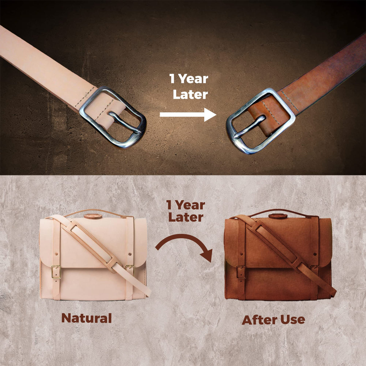 ELW Leather Strap, 8-9 Oz, 1.25 inch Wide x 40", Cowhide Veg Tan Leather Belt Blank, Leather Strips, Tooling Leather, Tan Straps for Crafts, Belt Making & Crafting Blank Hide