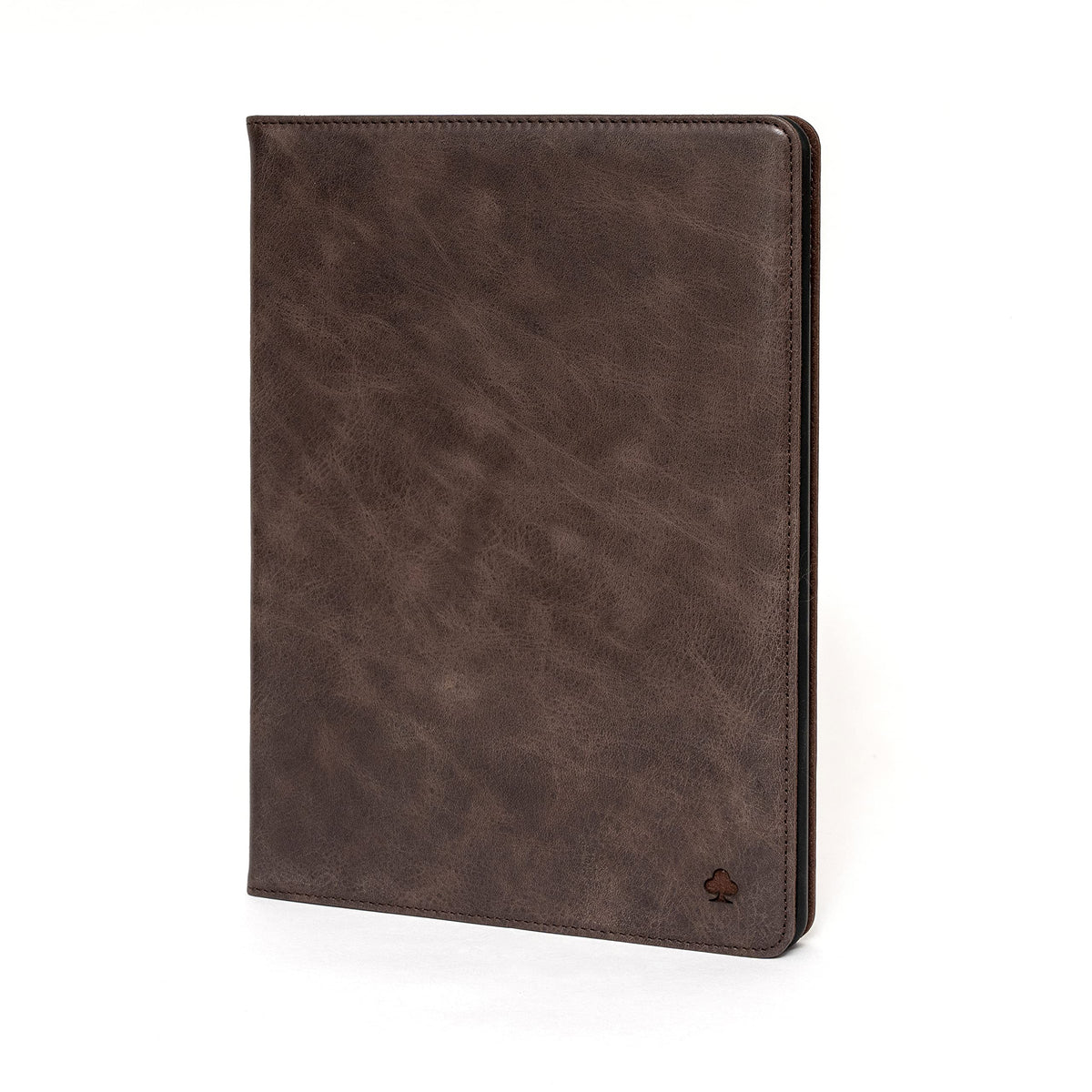 Porter Riley - Leather Case for iPad Pro 12.9" 6th / 5th / 4th Gen. Premium Genuine Leather Stand/Cover/Flip Case (Chocolate Brown)