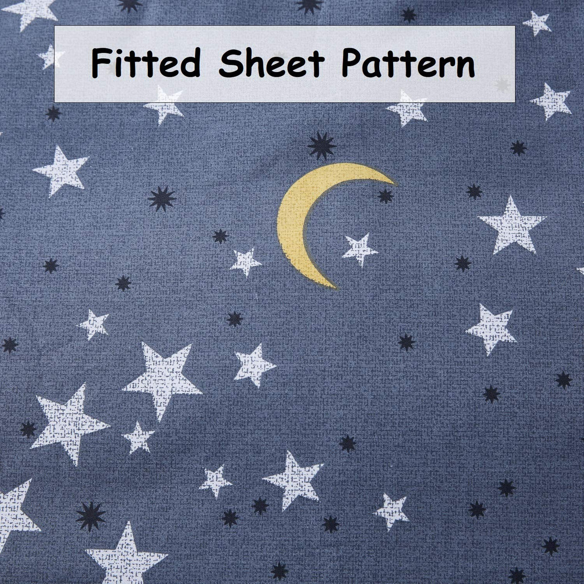 Brandream Kids Bedding Sets Full Size Astronaut Space Galaxy Boys Bed Sheet Set Deep Pockets Grey Bed Sheets Pillow Cases Set 100% Cotton 4-Piece